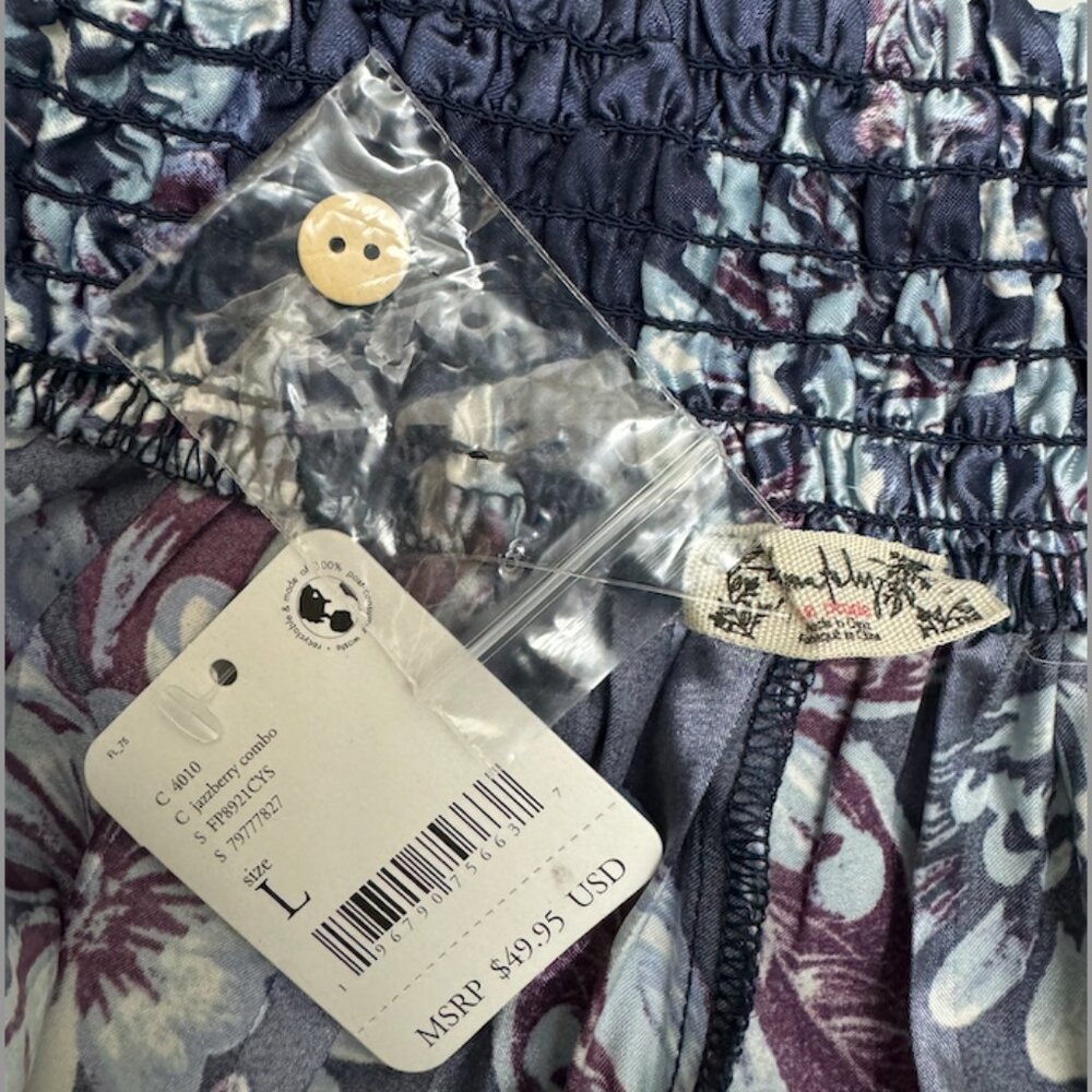 NwT Free People Jazzberry Romper  L - Picture 7 of 8